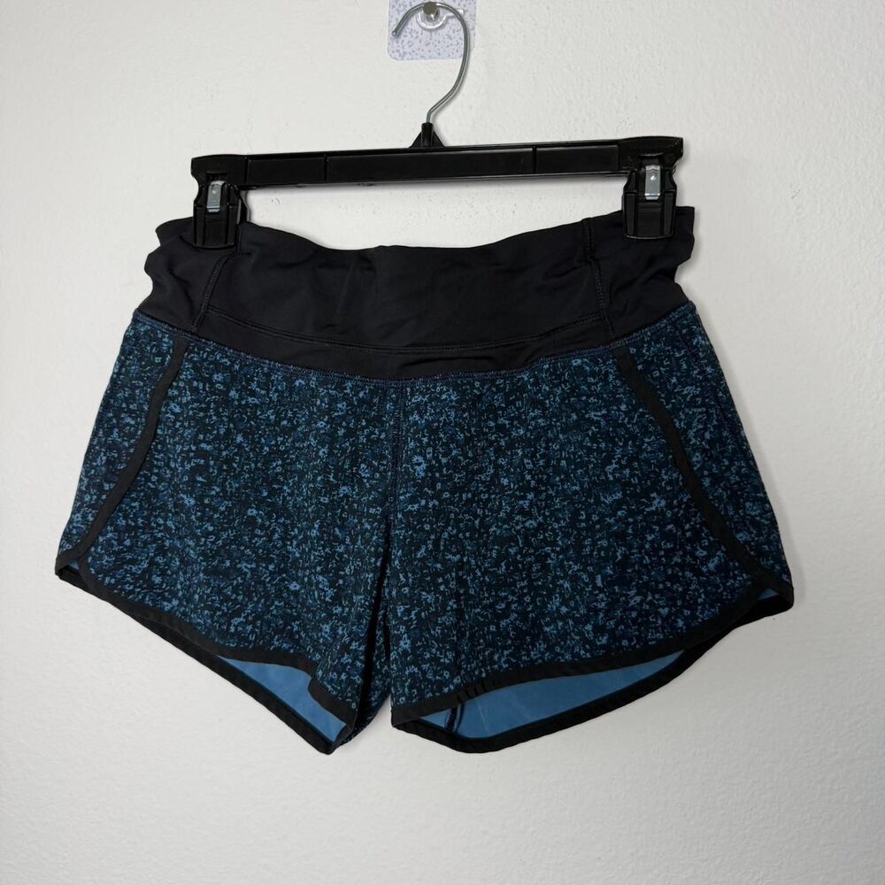 Lululemon run times running shorts D34